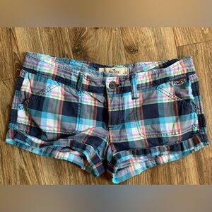 Hollister Multicolor Plaid Women's Shorts